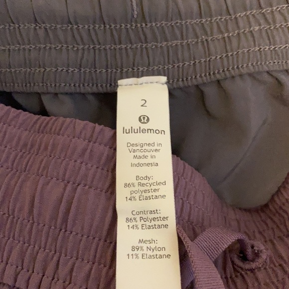 Purple Lulu Shorts - Picture 2 of 3